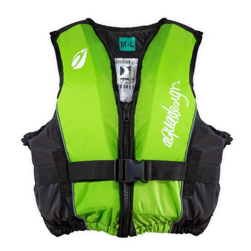 GILET AQUADESIGN OUTDOOR CLUB 70N VERT/NOIR 1 GILET AQUADESIGN OUTDOOR CLUB 70N VERT/NOIR