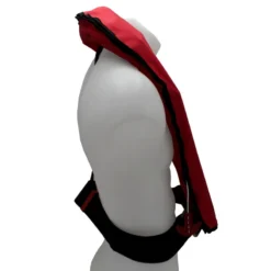 GILET DE SAUVETAGE GONFLABLE AUTOMATIQUE ORANGE MARINE 170N AVEC HARNAIS ESSENTIAL ROUGE -Gumotex Boutique gilet de sauvetage gonflable automatique orange marine 170n avec harnais essential rouge 3