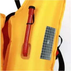 Gilet Gonflable ESSENTIAL ZIP Automatique Avec Harnais 170 N - Rouge -Gumotex Boutique gilet gonflable essential zip automatique avec harnais 170 n rouge 2