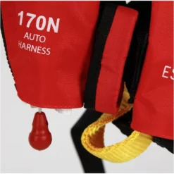 Gilet Gonflable ESSENTIAL ZIP Automatique Avec Harnais 170 N - Rouge -Gumotex Boutique gilet gonflable essential zip automatique avec harnais 170 n rouge 6
