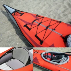 KAYAK GONFLABLE ADVANCED ELEMENTS FRAME CONVERTIBLE ROUGE -Gumotex Boutique kayak gonflable advanced elements frame convertible rouge 4