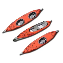 KAYAK GONFLABLE ADVANCED ELEMENTS FRAME CONVERTIBLE ROUGE -Gumotex Boutique kayak gonflable advanced elements frame convertible rouge 8