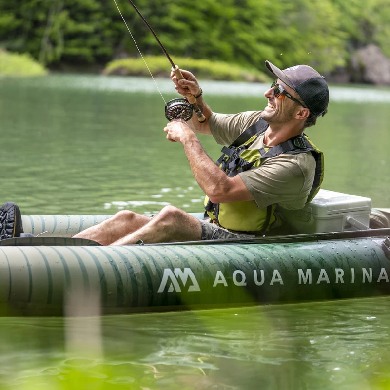 KAYAK GONFLABLE AQUA MARINA CALIBER PECHE 9 KAYAK GONFLABLE AQUA MARINA CALIBER PECHE – Image 9