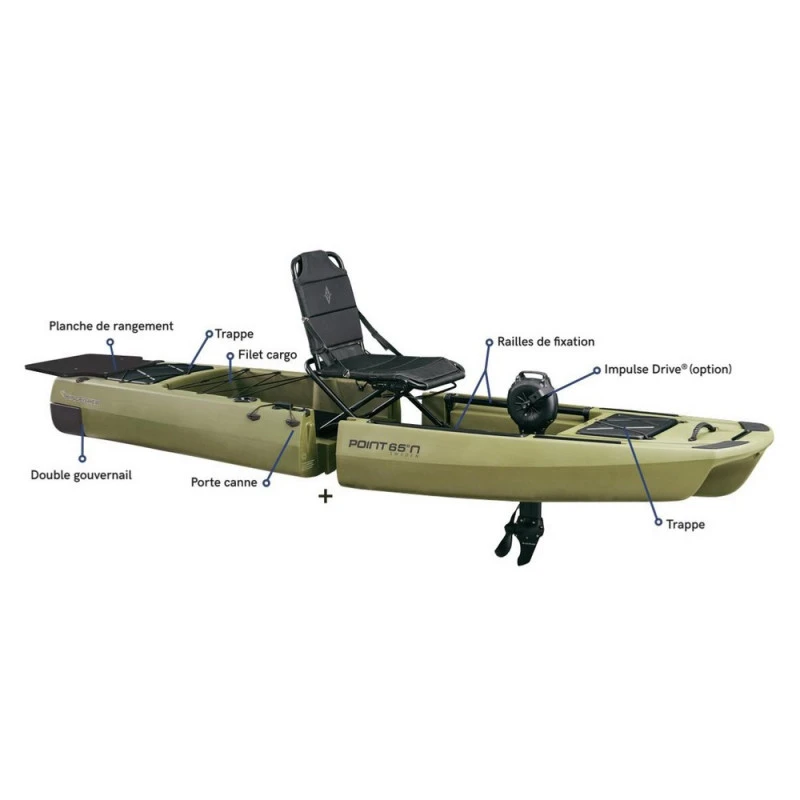 KAYAK MODULABLE POINT 65 KINGFISHER VERSION MER HOMOLOGABLE 2 KAYAK MODULABLE POINT 65 KINGFISHER VERSION MER HOMOLOGABLE – Image 2