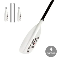 PAGAIE KAYAK AQUAMARINA BEACH ALUMINIUM 4 PARTIES