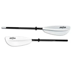 PAGAIE ROTOMOD FIBRE ELEGANCE BLANCHE 2 PARTIES 220 CM