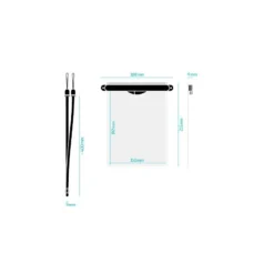 Pochette Etanche Fidlock Maxi Transparant -Gumotex Boutique pochette etanche fidlock maxi transparant 2