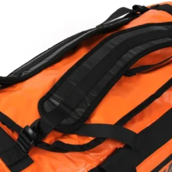 Sac De Voyage étanche DUFFEL BAG 90L HOWZIT - ORANGE -Gumotex Boutique sac de voyage etanche duffel bag 90l howzit orange black 4