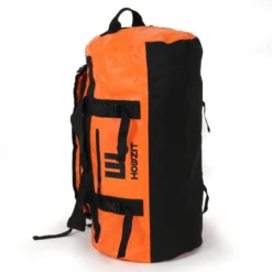 Sac De Voyage étanche DUFFEL BAG 90L HOWZIT - ORANGE -Gumotex Boutique sac de voyage etanche duffel bag 90l howzit orange black 8