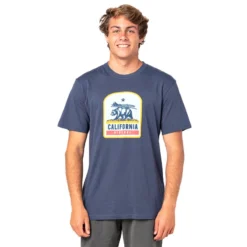 T-SHIRT RIP CURL DESTINATION ANIMALS BLEU MARINE -Gumotex Boutique t shirt rip curl destination animals bleu marine 2